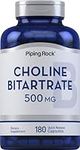 Choline Bitartrate 500mg | 180 Caps