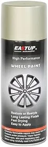 EASTUP Premium Champagne Gold Metallic Wheel Paint - Brilliant Finish, High Durability, Fade-resistant, Quick Drying Rim Coating Spray Paint.