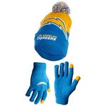 Ultra Game Core Fan Hat Gloves Set, Team Colour 2, One size