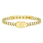 VNOX Gold Initial Bracelet for Men 