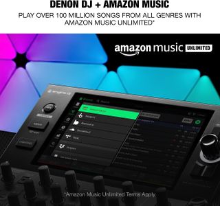 Denon DJ SC LIVE 4 Controller – 4-Deck Standalone, Black