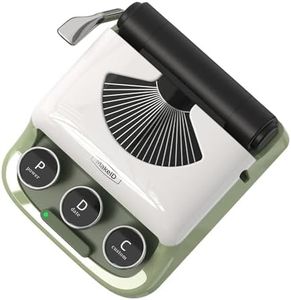 Makeid Q1 Etichettatrice con Nastro HD (300 dpi), Stampante Etichette Adesive Bluetooth per Casa e Ufficio, Compatibile con iOS e Android, Design Retrò