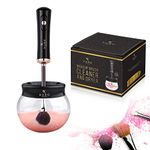 KURO Makeup Brush Cleaner and Dryer Machine Gift Box | Fast, Automatic & Deep Cleaning | 2x Premium Travel Pouches Included Free | Makeup Brushes Clean Tools