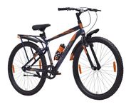 Hero Slingshot 26T Mountain Bicycle for Mens | Rigid Suspension | Internal Carrier | Ideal for Adults (Blue-Orange)