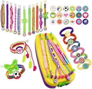 Pansonbe Friendship Bracelet Making Kit for Girls - Arts and Crafts for Kids Ages 8-12 - Friendship Bracelet String - Crafts for Girls 8-12