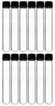 Eisco Labs Test Tube with Cap 25 x 150mm Approx (6" Height) Pack of 12