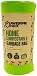 Compostable Bin Liners 8L Kitchen Garbage Bags Biodegradable [39x42cm]