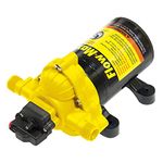 Max-Flow Flow Max DS-01230-D2 12V 3.3 GPM Water Pump, Yellow and Black, 689052
