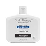 Neutrogena Scalp Therapy Anti-Dandruff Shampoo Daily Control with fragrance of warm vanilla & toasted coconut notes, 12 fl oz
