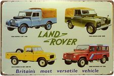 CDecor Land Rover Vintage Metal Tin