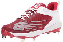 New Balance Men's FuelCell 4040 V6 Metal Baseball Shoe, Team Red/White, 15