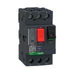 Schneider Electric TeSys GV2 - Motor Circuit Breaker, 3 Pole, 4-6.3A, Push Button, Thermal Magnetic, Screw Clamp Terminals, GV2ME10 MPCB