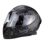 ViPER RSV95 Motorcycle Full Face Helmet Matt Black Racing Touring ECE ACU Certified Bike Riding Protector