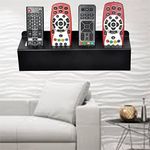 D&V ENGINEERING - Creative in innovation Metal Living Room Wall-Mount Design Remote Holder/Stand/Organizer/Showpiece For Tv Ac Dvd Dth Remotes (Wall Mount, 4 Remotes), Remote Control Racks, Black