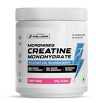 Wellcore - Pure Micronised Creatine Monohydrate | (307g, 83 Servings) | Fruit Fusion | Rapid Absorption | Enhanced Muscle Strength & Power | Fast Recovery | Increased Muscle Mass