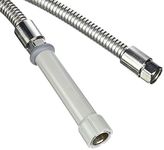 TS Brass B60-H 60-Inch Pre-Rinse Hose, Stainless Steel