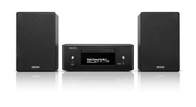 Denon CEOL N12DAB all-in-one system with CD player, DAB/FM radio, HDMI ARC and HEOS® Built-in - Black