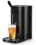 Keplin Beer Keg Dispenser 5L with Thermoelectric Cooler, LED Temperature Gauge & Drink Fountain – Perfect Home Draft Beer Tap System for Party, 2 Year Warranty