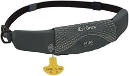 Onyx M-16 Manual Inflatable Belt Pack, (Gray, Adult Universal)