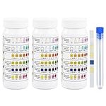 6 in 1 Pool Test Strips, 150 Strips Water Test Kit for Freshwater, Pond Fish Tank Test Strips Testing Total Hardness, Free Chlorine, Cyanuric Acid, pH and more