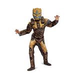 Cheetor Transformers Costume for Kids, Official Transformers Rise of the Beasts Muscle Padded Costume and Mask, Size (7-8)