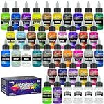 Airbrush Paint, 36 Colors with 4 Th