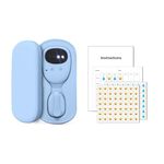 FENCY Wireless Bedwetting Alarm for Boys and Girls, USB Rechargeable, Wireless Pee Alarm, Bule