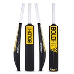 Boldfit Cricket bat Full Size Plastic bat Tennis Cricket bat Turf Tennis bat Lightweight Fiber bat Hard Plastic bat Tournament Plastic Cricket bat Standard Size Cricket Bats for Adults Fiber bat