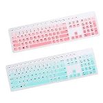 Computer Keyboards 2pcs Cover Silic