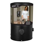 OVO, wall mounted house vacuum cleaner, fits in CLOSET and tight spaces, 595 AW, Use with disposable filtration bags, 18L / 4.75 gal, Certified for North America