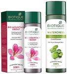 Biotique Bio Mountain Ebony Vitalizing Serum For Falling Hair Intensive Hair Growth Treatment, 120Ml And Biotique Bio Watercress Fresh Nourishing Conditioner, 120Ml