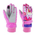 Toddler Women Mens Snow Gloves Kids Waterproof Winter Warm Thermal Ski Snowboard Ladies Glove