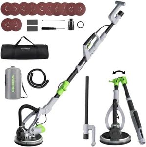 WORKPRO Drywall Sander, 720W Electric Wall Sander with Vacuum