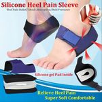Heel Cups Heel Support Spur Protector Pad Foot Pain Relief Cushion for Men Women