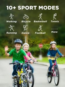 BIGGERFIVE Vigor 2 Kids Fitness Tracker – Activity & Sleep Monitor