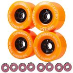 vanpro DIY Electric Skateboard Longboards Wheel 90MM 9052 pu for Cruising, Carving, Free-Style, Wheels Flywheels 608rs Bearings Cored Classics Wheel