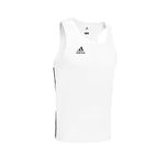 Adidas Base Punch Boxing Vest Perfect for Boxing, Fitness and Boxing Related Workouts Sleeveless; Scoop Neck Vest Made with Lightweight, Stretchable Material