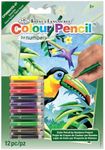 Royal & Langnickel Mini Colour Pencil by Number Kit: 5x7 Tropical Birds