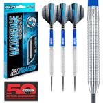 RED DRAGON Razor Edge Original 24g - Tungsten Professional Steel Darts with Flights and shafts