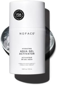 NuFACE Aqua Gel Activator - Microcurrent Conductive Gel & Activator Powered by IonPlex & Hyaluronic Acid to Enhance Results of NuFACE Microcurrent Facial Device - Improves Skin Radiance (1.69 oz)