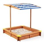 Kid's Sandbox with Cover, 46''x46''