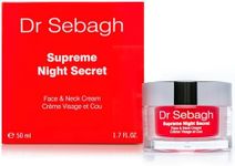 Dr Sebagh Supreme Night Secret (1.7 fl oz) - Luxury Anti Aging Moisturizer for Face - French Face Moisturizer for Overnight Skin Renewal - Deep Hydration & Repair - Face Cream for Women & Men