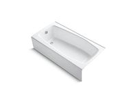 Kohler K-715-0 Villager Bath with Left-Hand Drain, White