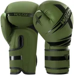 WYOX Boxing Gloves, Pro Boxing Training, Sparring, Maya Hide Leather, Muay Thai, MMA, Kickboxing Gloves for Men Women Adults, Ventilated Palm, Multi-Layered Padding, Heavy Punching Bag Workout
