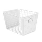 Spectrum Diversified Macklin Paws Medium Basket White