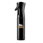 Beuni Black Empty Spray Bottle 300ml, Fine Mist Water Sprayer For Hairstyling Cleaning Plants And Salon Use Durable Plastic Ergonomic Design Black Color