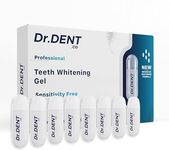 DRDENT Professional 8 Refill Teeth Whitening Gel Pods - 33.6ml - Sensitivity Free Formula - Helps to Remove Stains - Enamel Safe - Rapid & Effective Results