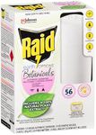 Raid Automatic Advanced Multi-Insect Control System, Earth Options Botanicals, Indoor Pest Control System, Up to 56 Days Continuous Protection, 185g