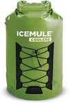 ICEMULE Pro XLarge Collapsible Backpack Cooler – Hands Free, 100% Waterproof, 24+ Hours Cooling, Soft Sided Cooler for Hiking, Camping, Fishing & Picnics, 33 Liter, Fits 32 Cans + Ice, Olive