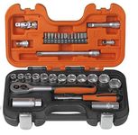 Bahco S330 Socket Set 34 Piece 1/4 and 3/8 Square Drive